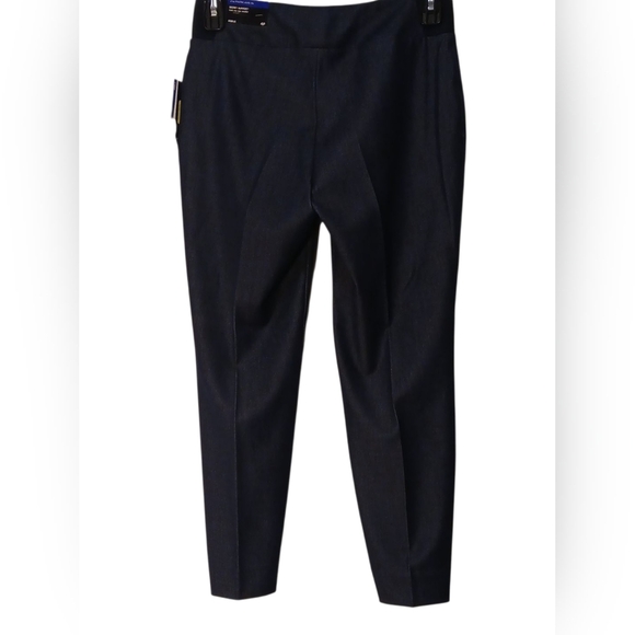Park Ave - NWT, Blue Ankle Pants W/ Secret Support Stretch Elastic Waist band, - Picture 4 of 7